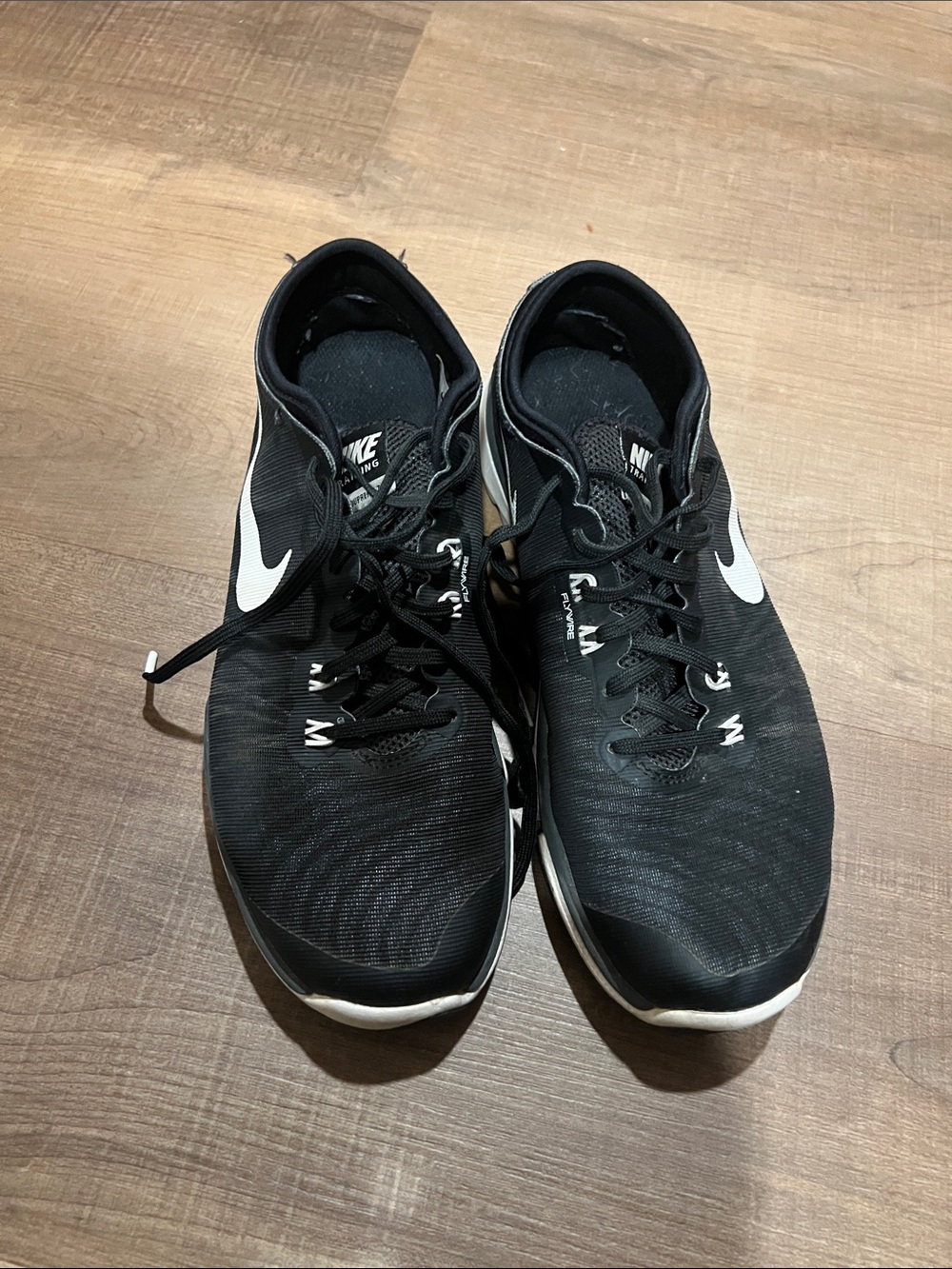 Nike Black and White Men's Athletic Sneakers